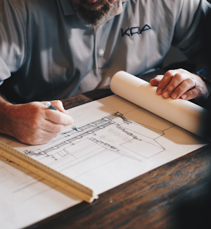 Engineering blueprint review